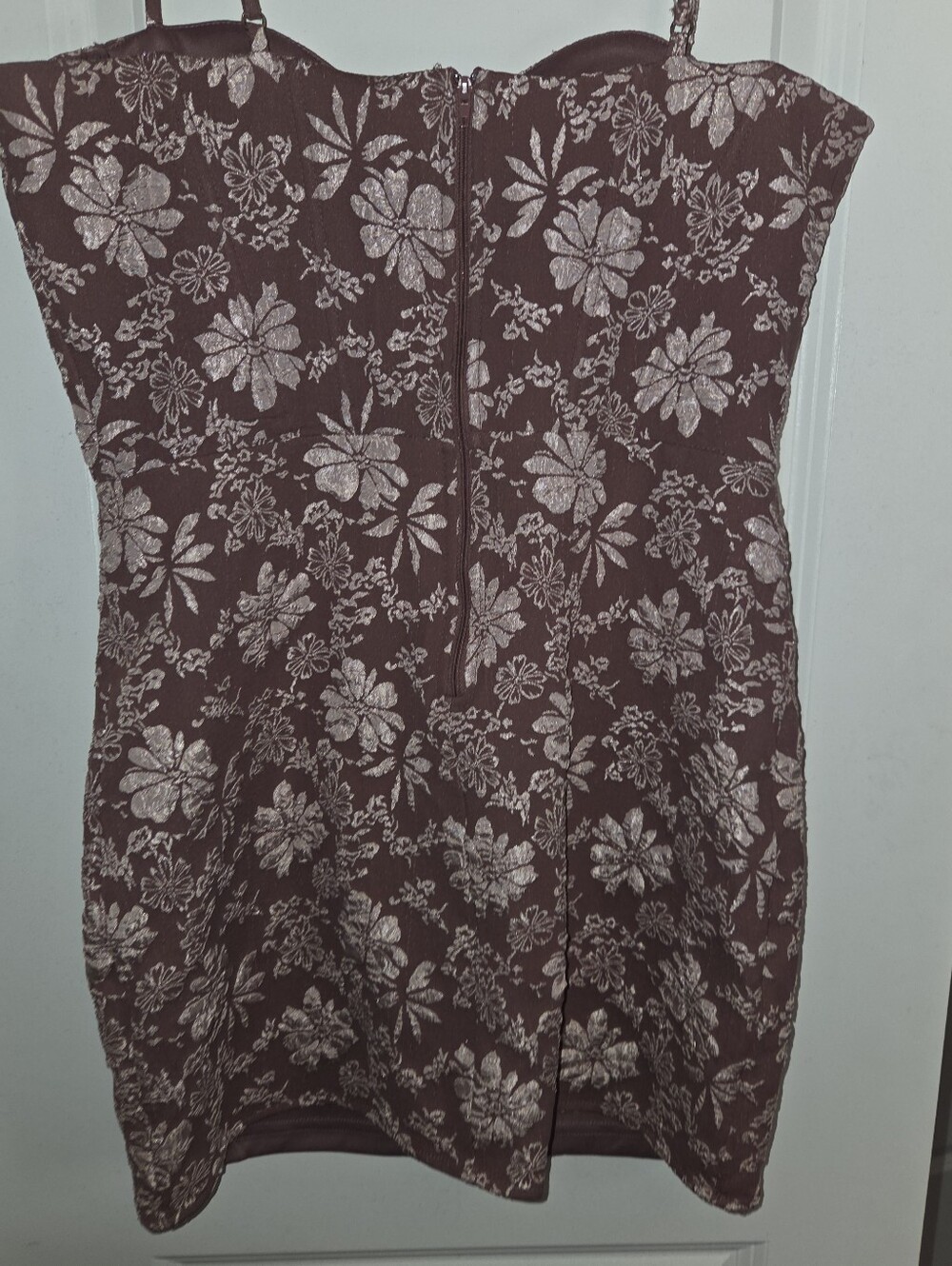 Windsor Floral Brocade Mini Dress - Picture 13 of 16